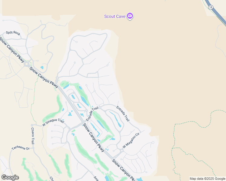 map of restaurants, bars, coffee shops, grocery stores, and more near 2226 West Lomaki Circle in St. George