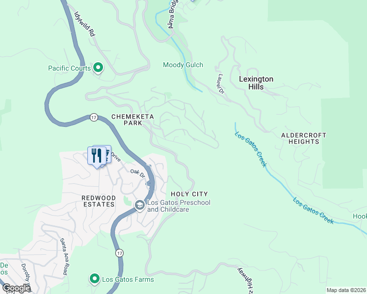 map of restaurants, bars, coffee shops, grocery stores, and more near in 