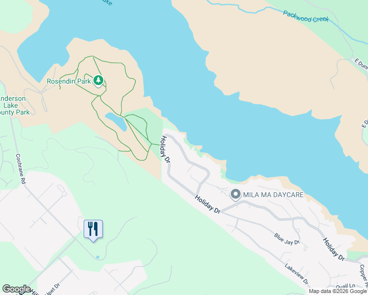 map of restaurants, bars, coffee shops, grocery stores, and more near 2981 Holiday Court in Morgan Hill