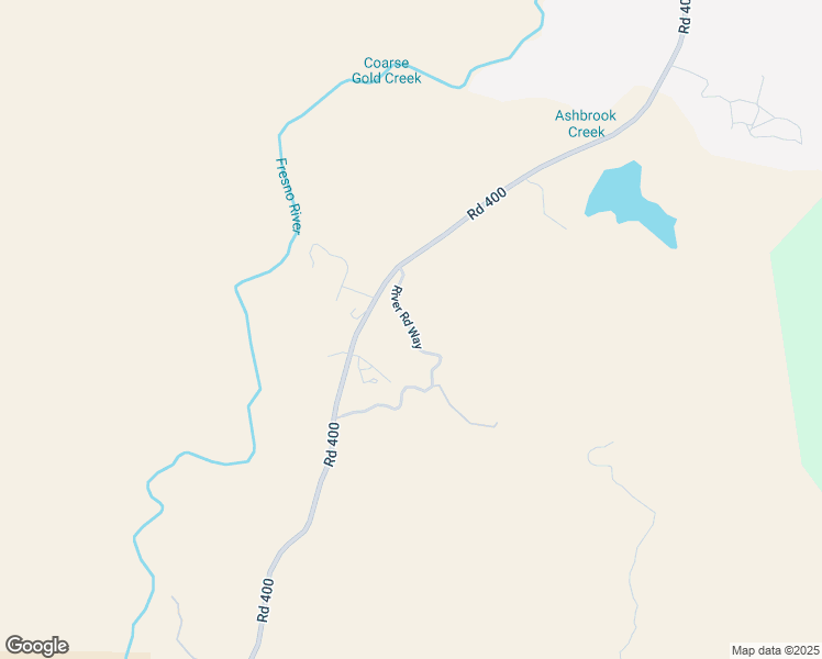 map of restaurants, bars, coffee shops, grocery stores, and more near River Road Way in Madera County