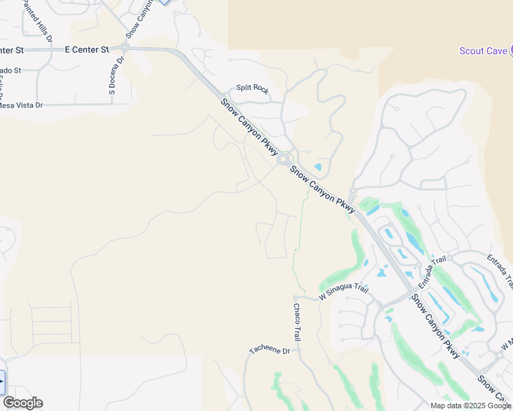 map of restaurants, bars, coffee shops, grocery stores, and more near 1500 East Black Desert Drive in Ivins