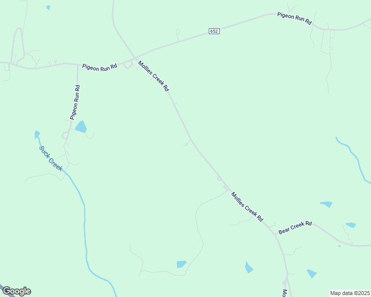 map of restaurants, bars, coffee shops, grocery stores, and more near 4123 Mollies Creek Road in Gladys