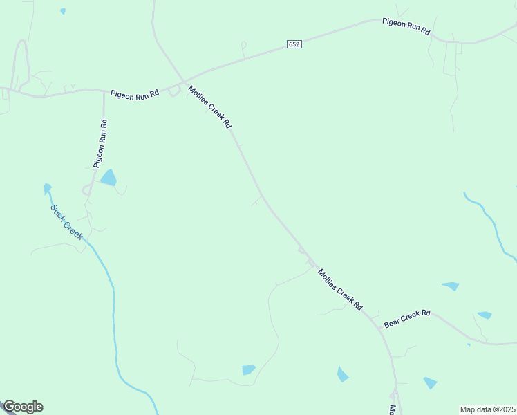 map of restaurants, bars, coffee shops, grocery stores, and more near 4123 Mollies Creek Road in Gladys