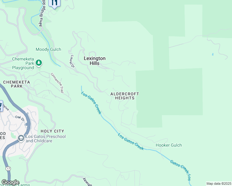 map of restaurants, bars, coffee shops, grocery stores, and more near in Los Gatos