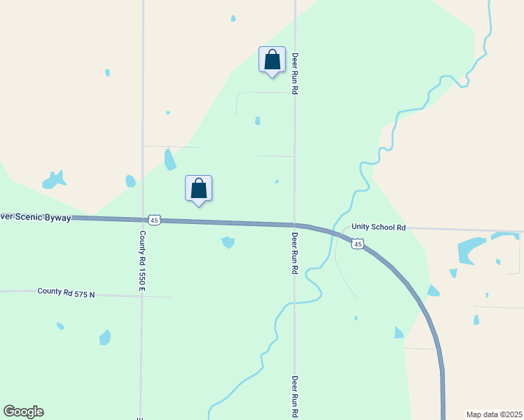 map of restaurants, bars, coffee shops, grocery stores, and more near 6301-6477 South US Highway 45 in Brookport