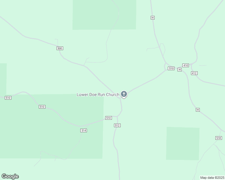 map of restaurants, bars, coffee shops, grocery stores, and more near 6823 County Road 500 in Ellington