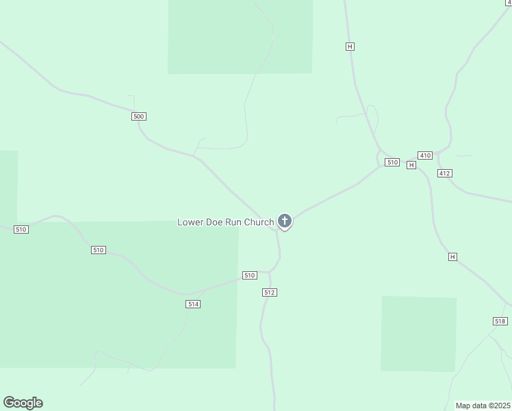 map of restaurants, bars, coffee shops, grocery stores, and more near 6823 County Road 500 in Ellington