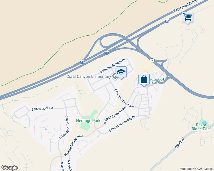 map of restaurants, bars, coffee shops, grocery stores, and more near 3404 East Willow Springs Drive in Washington