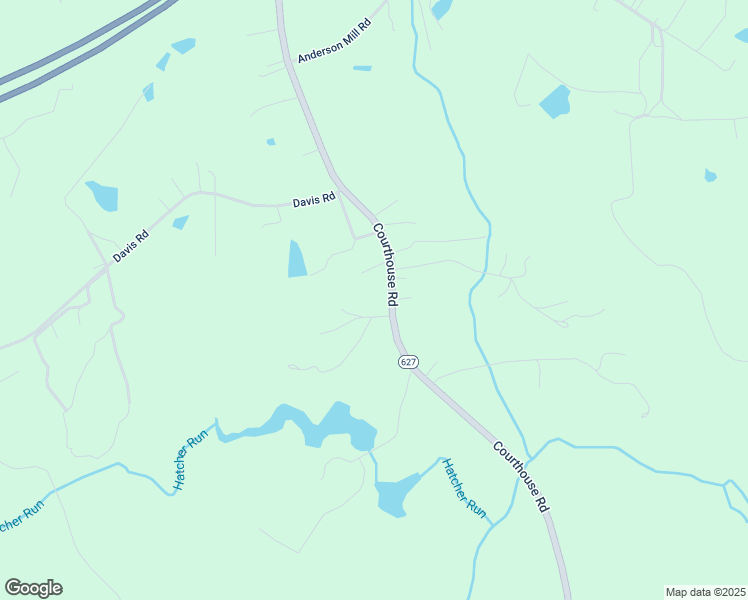 map of restaurants, bars, coffee shops, grocery stores, and more near 8020 Courthouse Road in Church Road