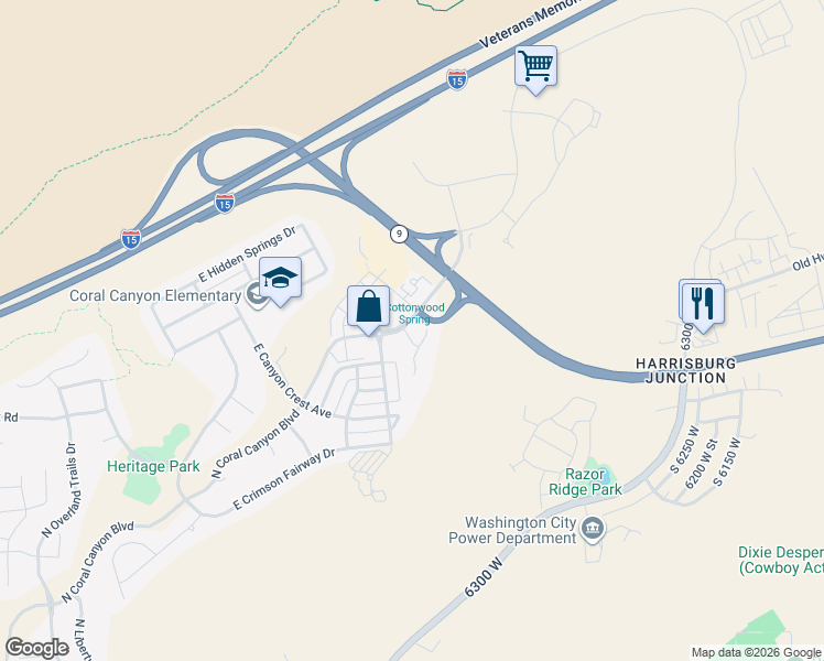 map of restaurants, bars, coffee shops, grocery stores, and more near 3837 Albatross Lane in Washington