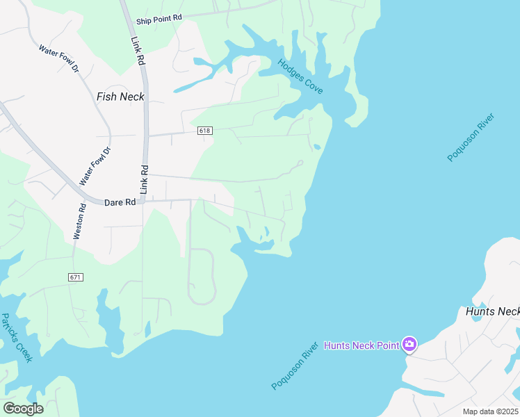 map of restaurants, bars, coffee shops, grocery stores, and more near 1240 Dare Road in Yorktown