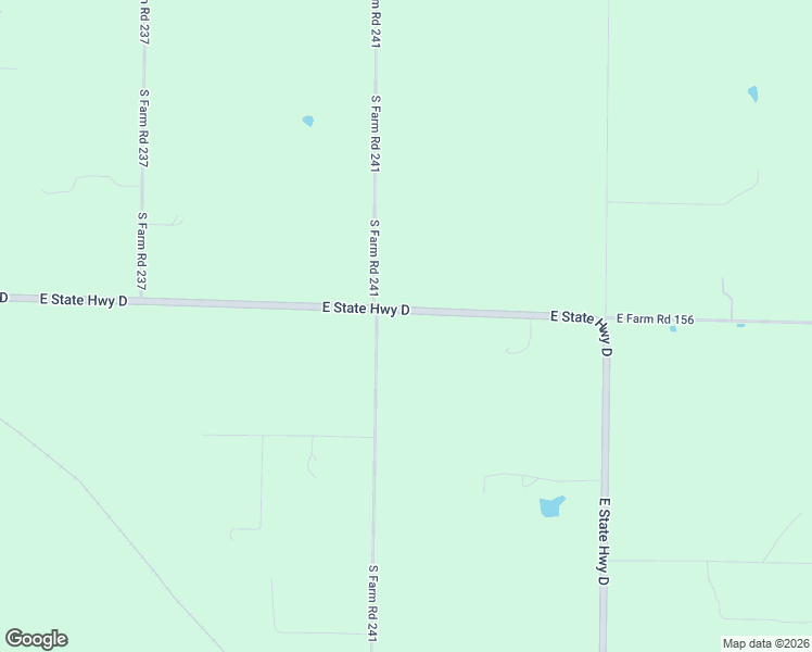 map of restaurants, bars, coffee shops, grocery stores, and more near 8948 East State Highway D in Rogersville
