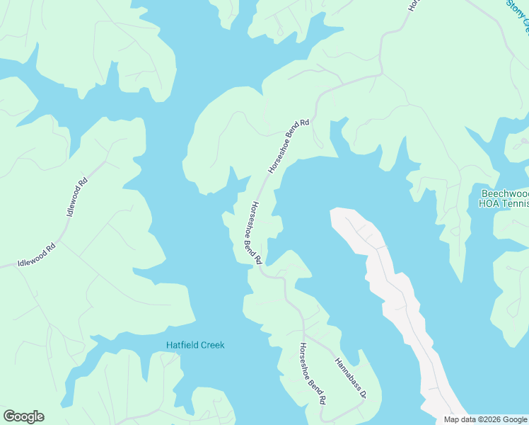 map of restaurants, bars, coffee shops, grocery stores, and more near 6222-6248 Horseshoe Bend Road in Goodview