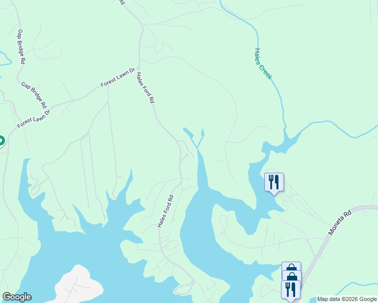 map of restaurants, bars, coffee shops, grocery stores, and more near 1093-1199 Coveside Circle in Moneta