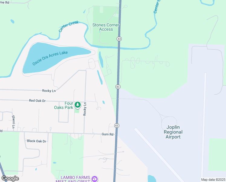 map of restaurants, bars, coffee shops, grocery stores, and more near 7338 Old Highway 43 in Webb City