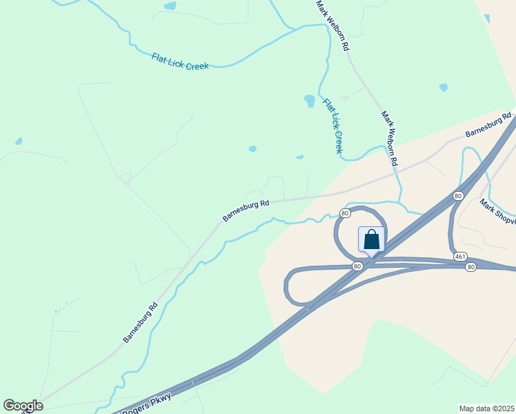 map of restaurants, bars, coffee shops, grocery stores, and more near 3150 Barnesburg Road in Somerset
