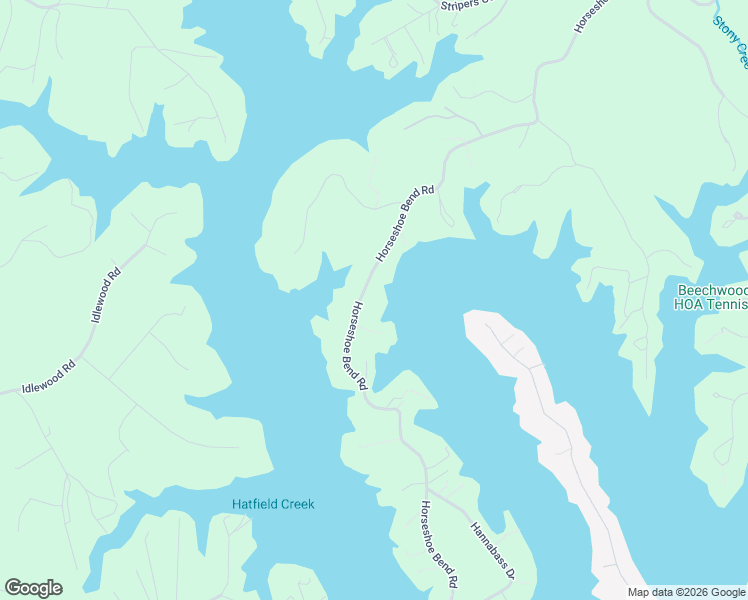 map of restaurants, bars, coffee shops, grocery stores, and more near 6222 Horseshoe Bend Road in Goodview