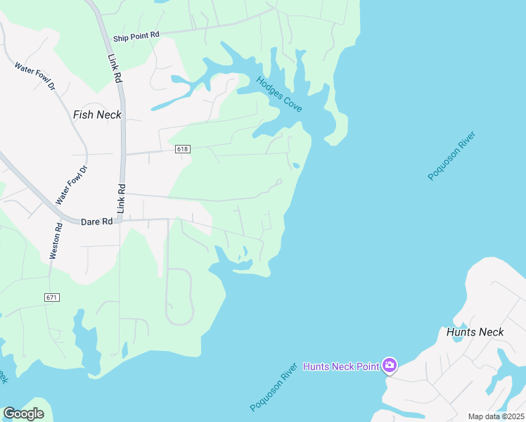 map of restaurants, bars, coffee shops, grocery stores, and more near 1406 Dare Road in Yorktown