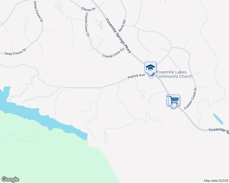 map of restaurants, bars, coffee shops, grocery stores, and more near 28530 Margaret Road in Coarsegold