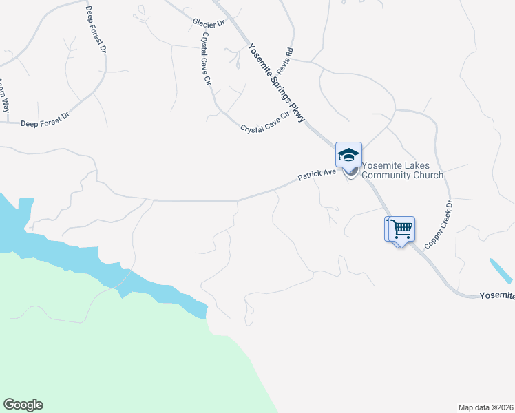 map of restaurants, bars, coffee shops, grocery stores, and more near 28530 Margaret Road in Coarsegold