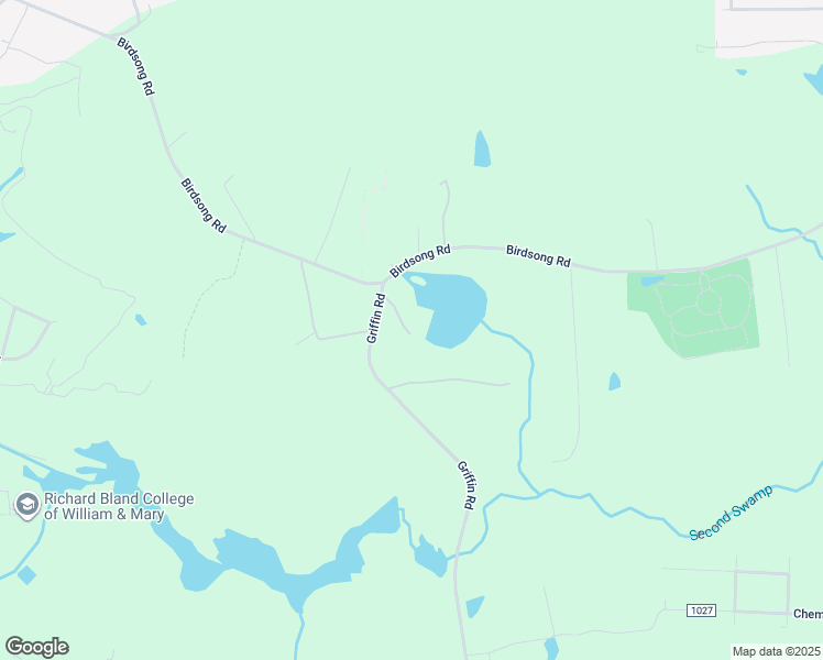 map of restaurants, bars, coffee shops, grocery stores, and more near 10705 Griffin Road in Petersburg