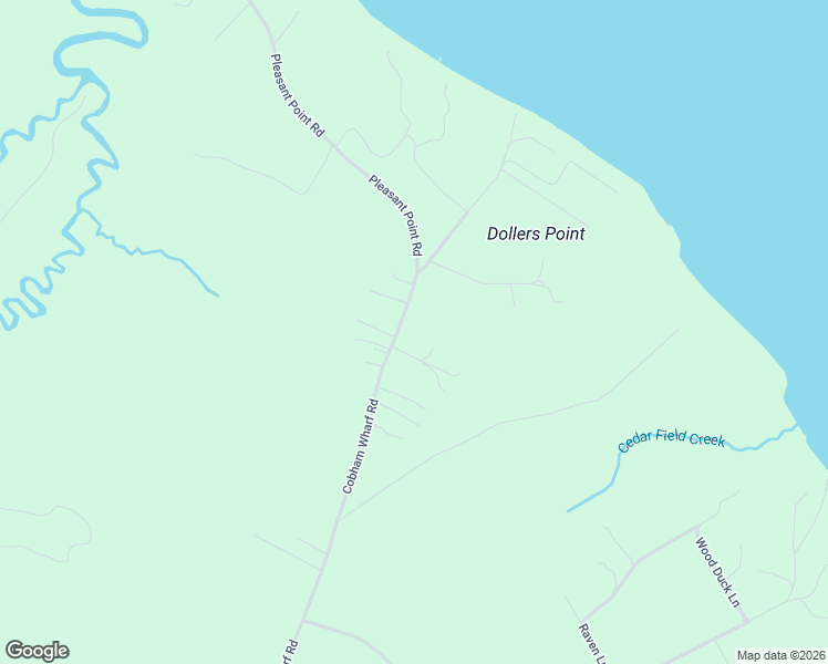 map of restaurants, bars, coffee shops, grocery stores, and more near 1922 Cobham Wharf Road in Surry