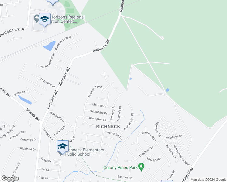 map of restaurants, bars, coffee shops, grocery stores, and more near 608 Aylesbury Drive in Newport News