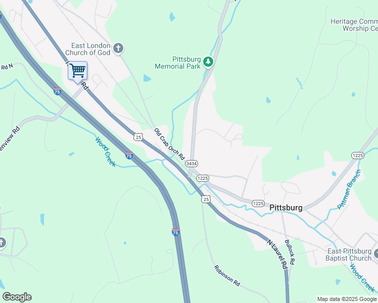 map of restaurants, bars, coffee shops, grocery stores, and more near 78 Old Richmond Road in London
