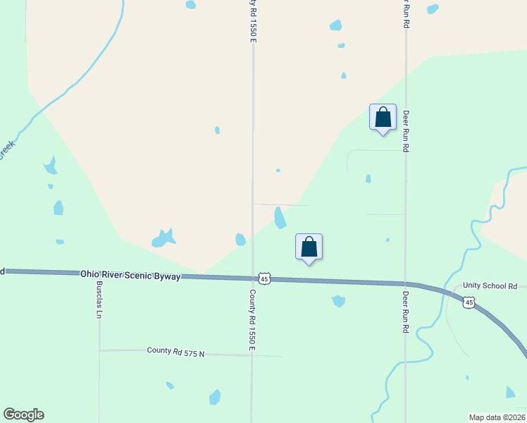 map of restaurants, bars, coffee shops, grocery stores, and more near 2452-2598 Co Road 1550 East in Metropolis