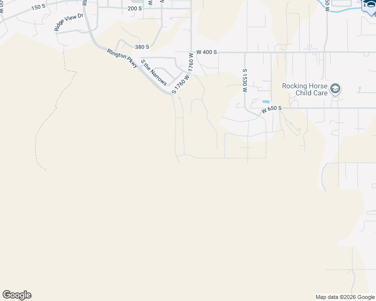 map of restaurants, bars, coffee shops, grocery stores, and more near 995 South 1800 West in Hurricane