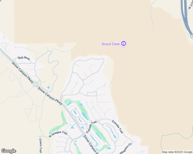 map of restaurants, bars, coffee shops, grocery stores, and more near 3052 North Snow Canyon Parkway in St. George