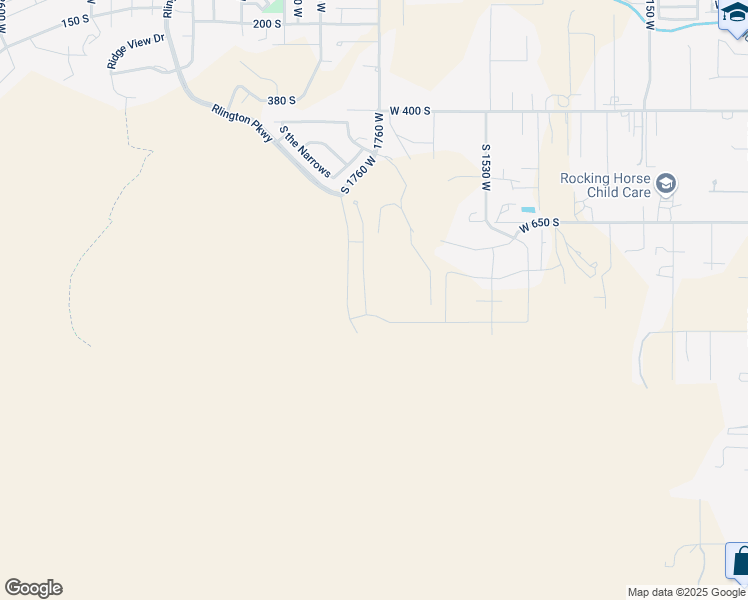 map of restaurants, bars, coffee shops, grocery stores, and more near 809 South 1800 West in Hurricane