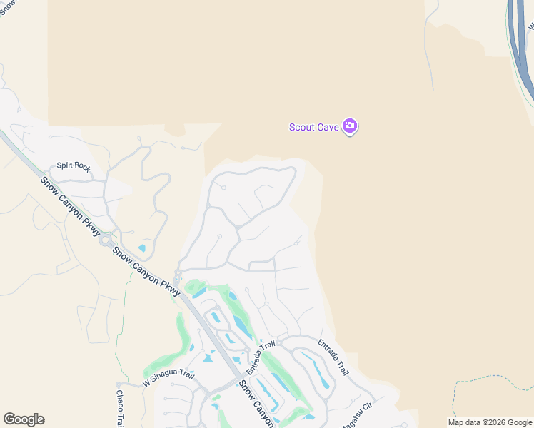 map of restaurants, bars, coffee shops, grocery stores, and more near 3052 Snow Canyon Parkway in St. George