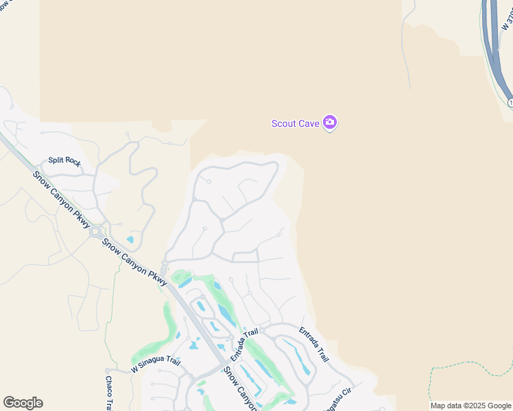 map of restaurants, bars, coffee shops, grocery stores, and more near 3052 Snow Canyon Parkway in St. George