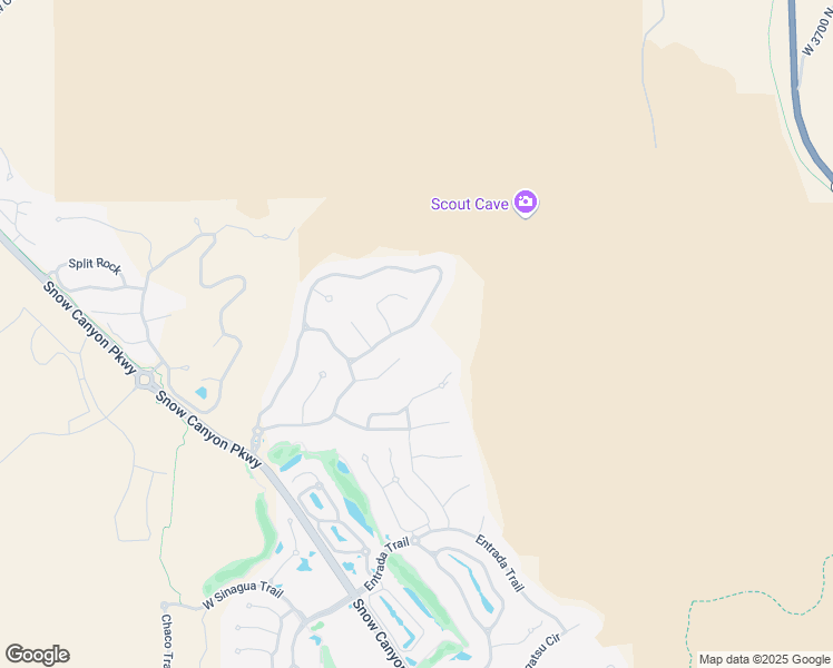 map of restaurants, bars, coffee shops, grocery stores, and more near 3052 North Snow Canyon Parkway in St. George