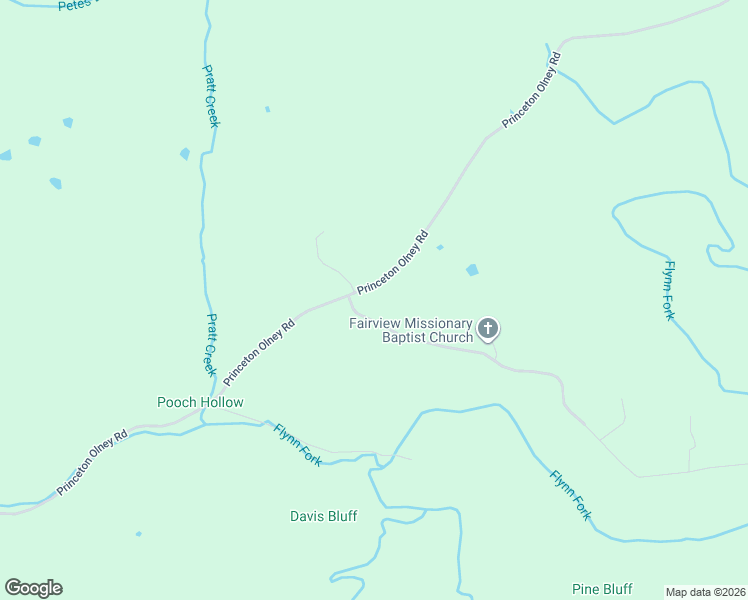 map of restaurants, bars, coffee shops, grocery stores, and more near 252 Princeton Olney Road in Princeton