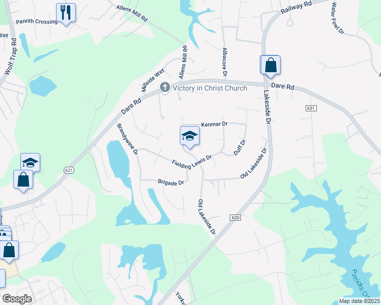 map of restaurants, bars, coffee shops, grocery stores, and more near in Grafton