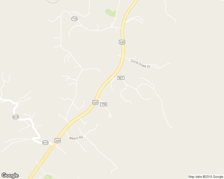 map of restaurants, bars, coffee shops, grocery stores, and more near 6809 Hofawger Road in Boones Mill