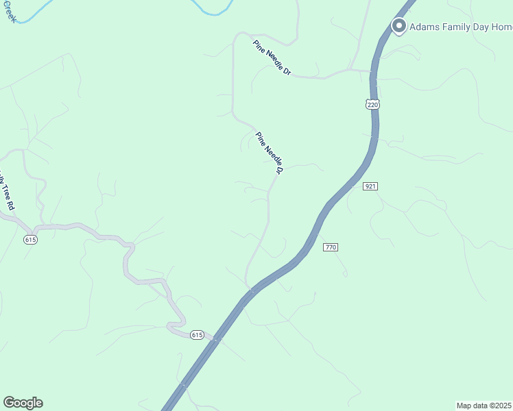 map of restaurants, bars, coffee shops, grocery stores, and more near 7121 Pine Needle Drive in Boones Mill