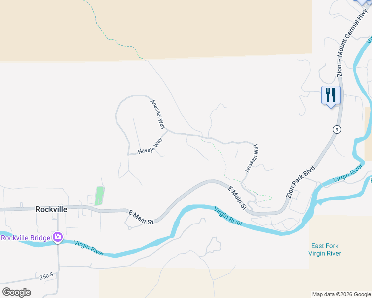 map of restaurants, bars, coffee shops, grocery stores, and more near 2904 Zuni Circle in Springdale