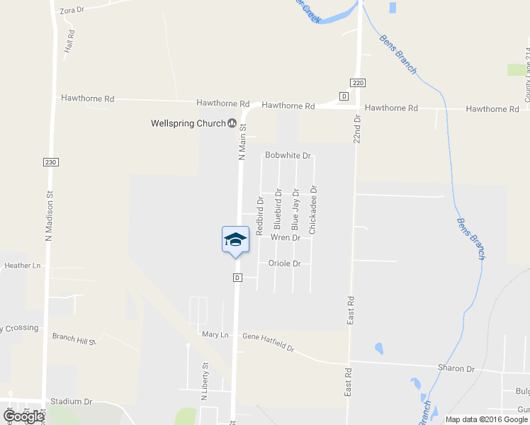 map of restaurants, bars, coffee shops, grocery stores, and more near 1925 Redbird Drive in Webb City