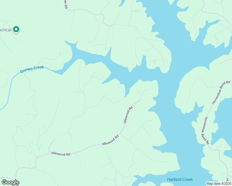 map of restaurants, bars, coffee shops, grocery stores, and more near 223 Mountain Cove Drive in Hardy