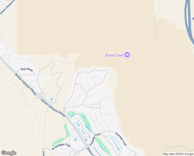 map of restaurants, bars, coffee shops, grocery stores, and more near 3052 North Snow Canyon Parkway in Saint George