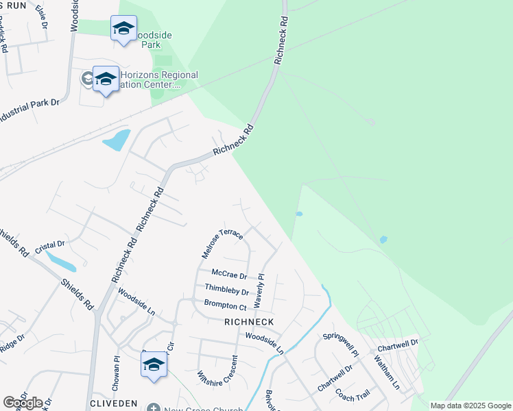 map of restaurants, bars, coffee shops, grocery stores, and more near 906 Wyndham Ct in Newport News