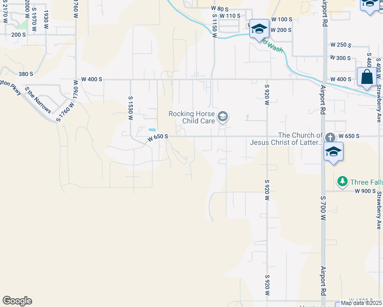 map of restaurants, bars, coffee shops, grocery stores, and more near in Hurricane