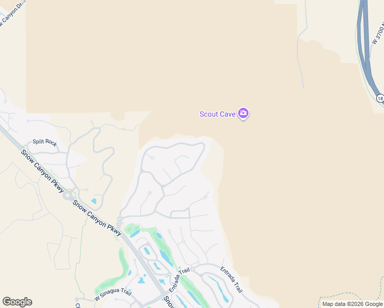 map of restaurants, bars, coffee shops, grocery stores, and more near 3052 Snow Canyon Parkway in St. George