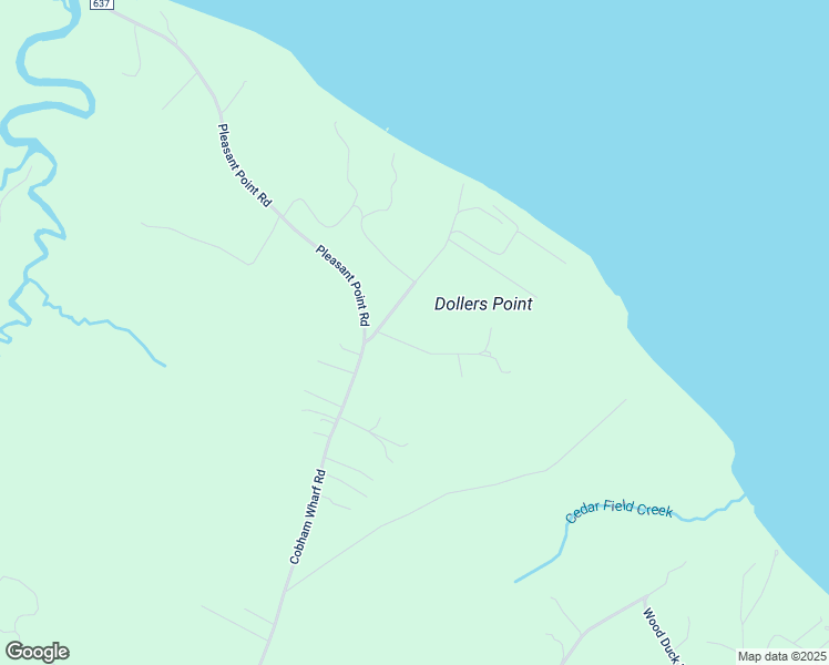 map of restaurants, bars, coffee shops, grocery stores, and more near 77 Elfwood Lane in Surry