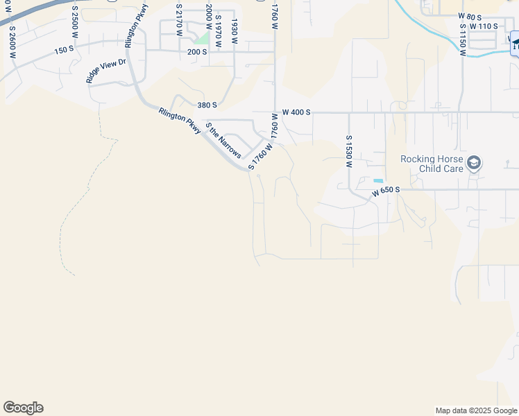 map of restaurants, bars, coffee shops, grocery stores, and more near 662 South 1800 West in Hurricane