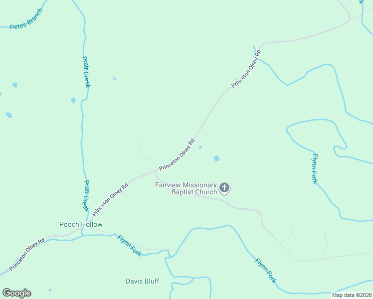 map of restaurants, bars, coffee shops, grocery stores, and more near 252-2466 Princeton Olney Road in Princeton