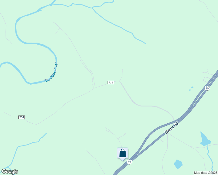 map of restaurants, bars, coffee shops, grocery stores, and more near 712 Peerman School Road in Altavista
